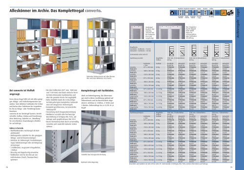 Gesamtkatalog - Mauser Einrichtungssysteme GmbH & Co. KG