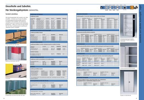 Gesamtkatalog - Mauser Einrichtungssysteme GmbH & Co. KG