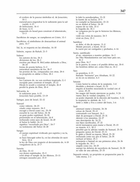 el antiguo testamento, manual para el alumno