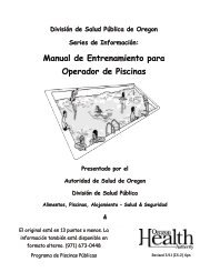 Manual de Entrenamiento para Operador de Piscinas - Public Health