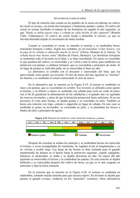 estudio etnobotánico y agroecológico de la sierra norte de madrid