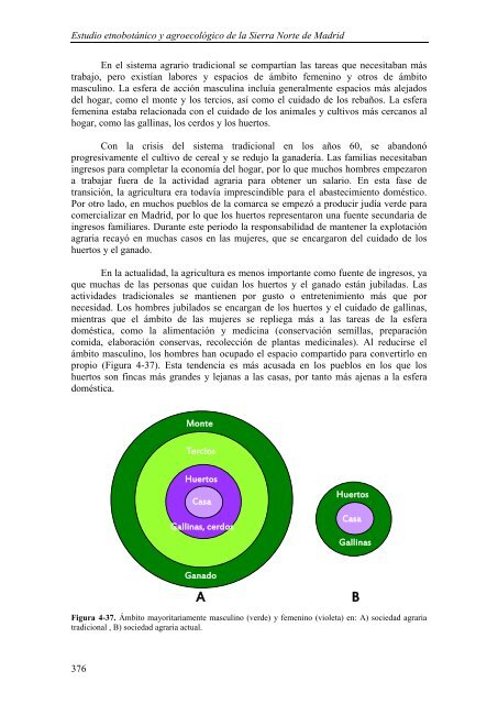 estudio etnobotánico y agroecológico de la sierra norte de madrid