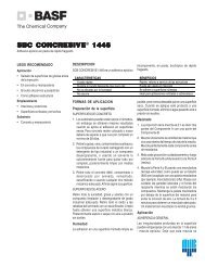 SBC CONCRESIVE ® 1446 - BASF Construction Chemicals