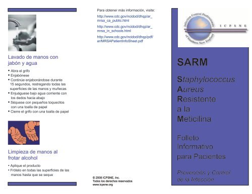 SARM Staphylococcus aureus Resistente a la Meticilina