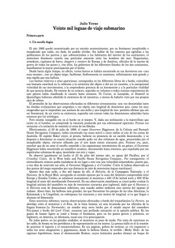 Veinte mil leguas de viaje submarino - Portal Académico del CCH