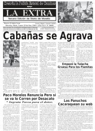 00 EXTRA.indd - La Extra / Diario de Morelia / Noticias Morelia ...
