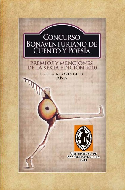 V Concurso Bonaventuriano de Cuento y Poesía 2009 - Universidad ...
