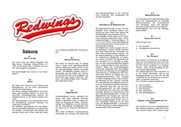 als PDF herunterladen - BC Main Taunus Redwings eV