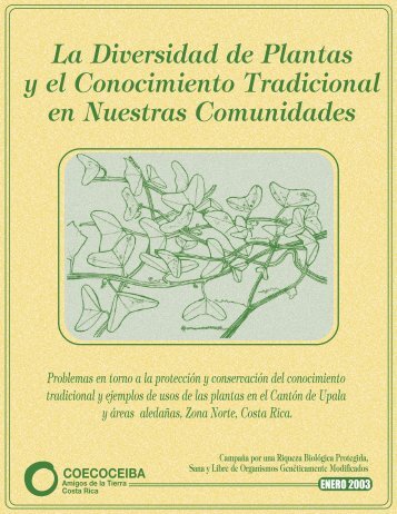 La Diversidad de Plantas y el Conocimiento ... - COECOCeiba