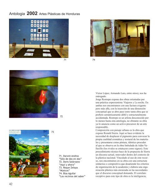 María Talavera - Centro Cultural de España en Tegucigalpa