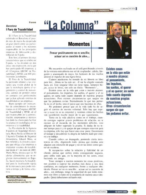 Horticultura Revista de Industria Distribución y Socioeconomía ...