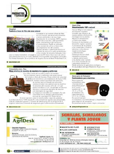 Horticultura Revista de Industria Distribución y Socioeconomía ...