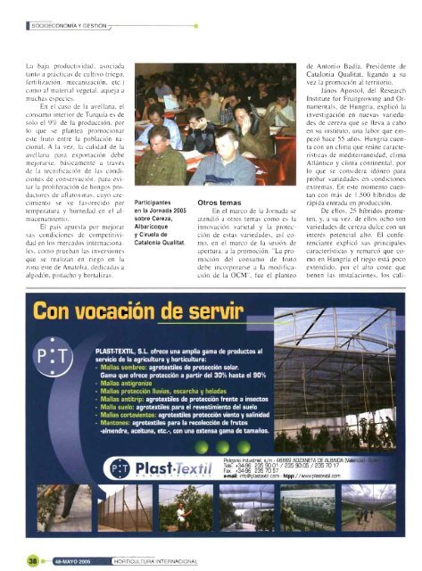 Horticultura Revista de Industria Distribución y Socioeconomía ...