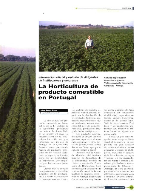 Horticultura Revista de Industria Distribución y Socioeconomía ...