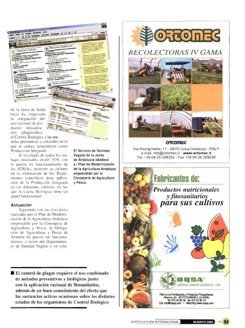 Horticultura Revista de Industria Distribución y Socioeconomía ...