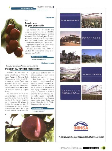 Horticultura Revista de Industria Distribución y Socioeconomía ...