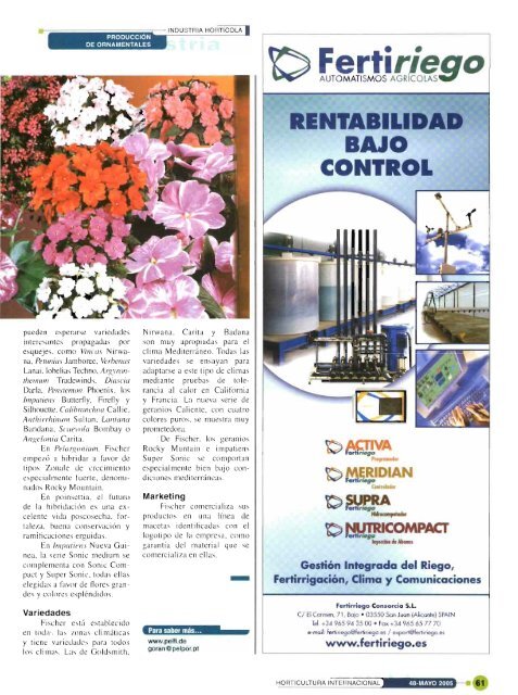 Horticultura Revista de Industria Distribución y Socioeconomía ...