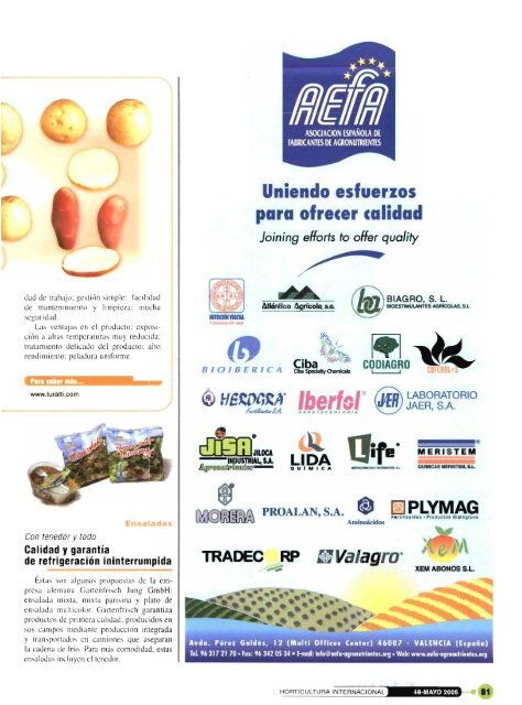 Horticultura Revista de Industria Distribución y Socioeconomía ...