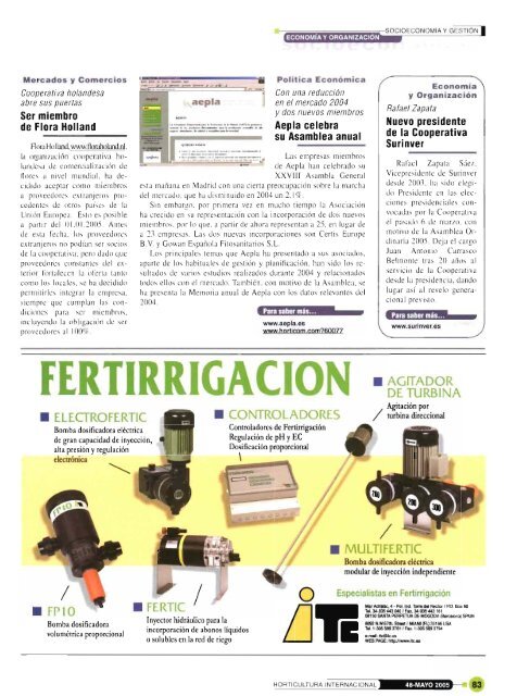 Horticultura Revista de Industria Distribución y Socioeconomía ...