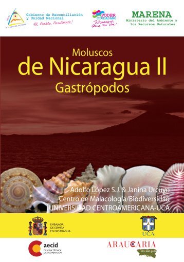 Moluscos de Nicaragua II - Gastrópodos - aecid
