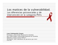 Los matices de la vulnerabilidad. - AIDSTAR-One