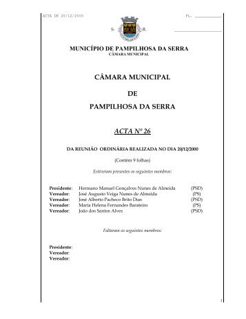 Download - Câmara Municipal de Pampilhosa da Serra