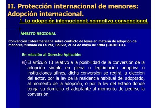 “El derecho de familia en un mundo globalizado: adopción ...