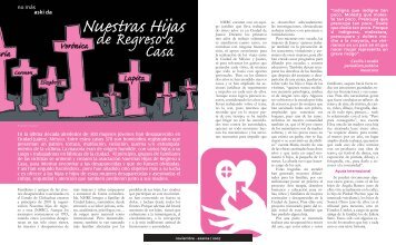 Nuestras hijas de regreso a casa - Revista FRIDA