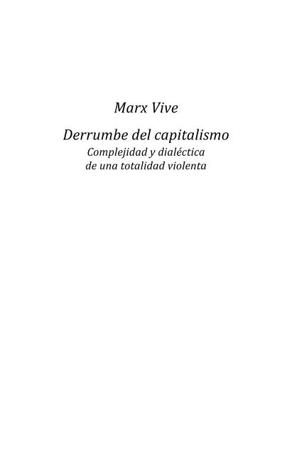Marx Vive Tomo II