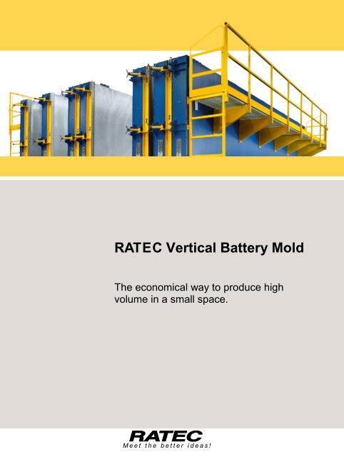 RATEC Vertical Battery Mold - Ratec.org
