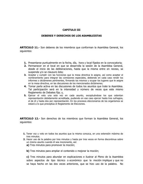 leyes y reglamentos cich - Colegio de Ingenieros Civiles de Honduras