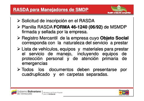 Que es el RASDA.pdf - Conindustria