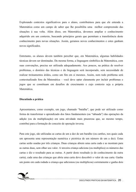 Discutindo Práticas em Matemática - TV Brasil