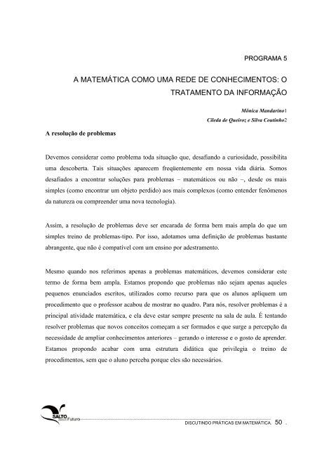 Discutindo Práticas em Matemática - TV Brasil