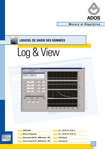 LogicieL de saisie des données - Ados GmbH