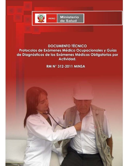 Protocolos de Exámenes Médico Ocupacionales - Dirección ...