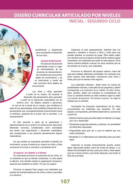 Diseñó Curricular Nacional - Ministerio de Educación