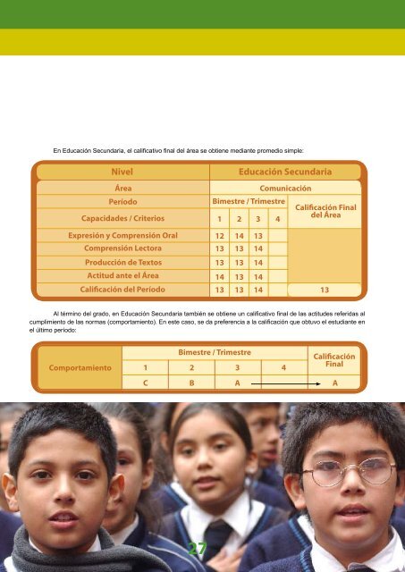 Diseñó Curricular Nacional - Ministerio de Educación