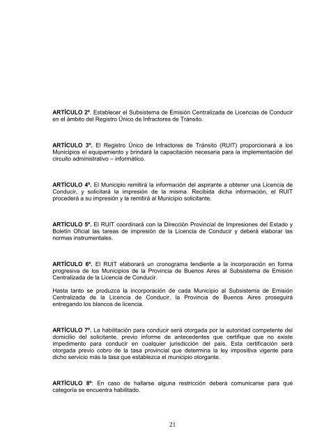 Decreto N° 532-09 - Municipalidad de Bahía Blanca