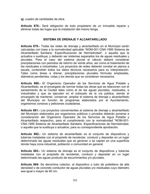 Código Reglamentario para el Municipio de Puebla