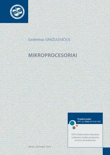 MIKROPROCESORIAI - Vilniaus Gedimino technikos universitetas