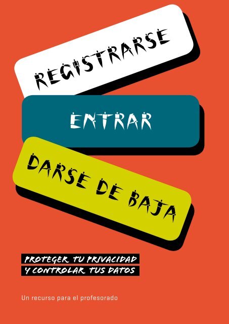 Registrarse ENTRAR DARSE DE BAJA - Agencia Española de ...