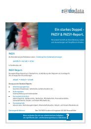 PAISY & PAISY-Report | Ein starkes Doppel. Download ... - ratiodata
