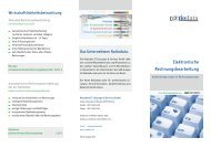 Elektronische Rechnungsbearbeitung - ratiodata