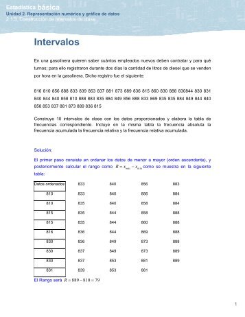 Intervalos