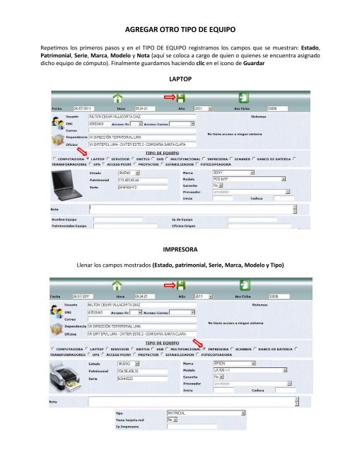 manual del sistema integrado de hardware y software