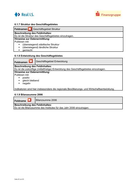 RealisBench® und RealisCheck® Ausführliche Erläuterungen zur ...