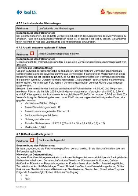 RealisBench® und RealisCheck® Ausführliche Erläuterungen zur ...