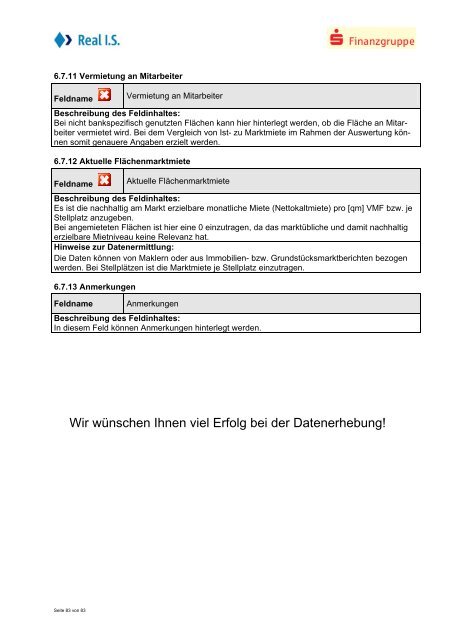 RealisBench® und RealisCheck® Ausführliche Erläuterungen zur ...