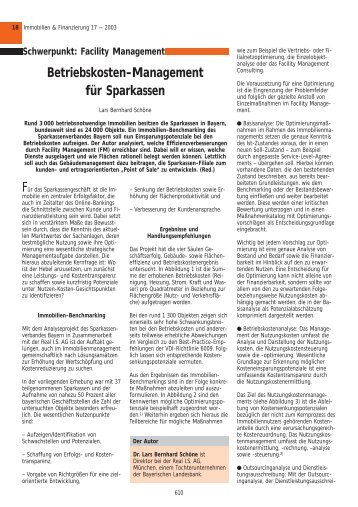 Betriebskosten-Management für Sparkassen - Real IS